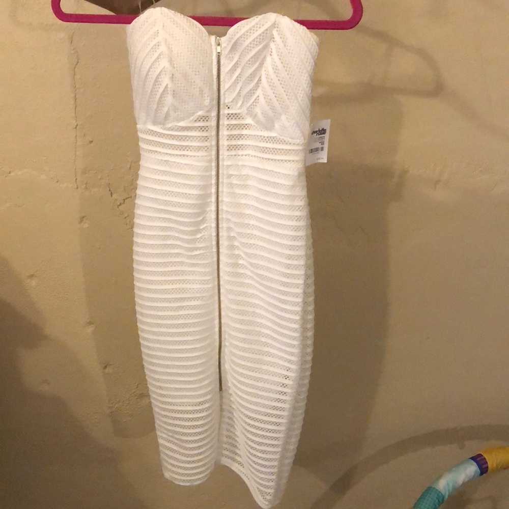 White Charlotte Russe dress new